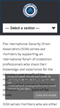 Mobile Screenshot of isdacenter.org